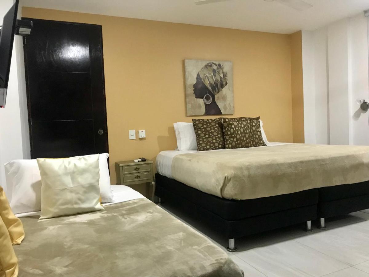 Makena La Boquilla Beach Hostel Cartagena Exteriör bild