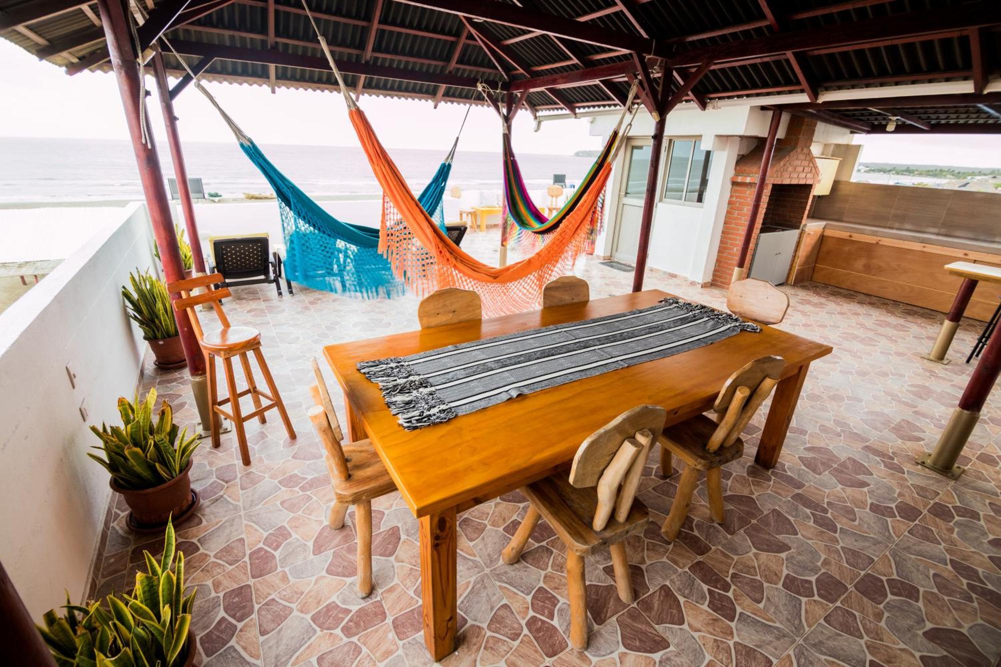 Makena La Boquilla Beach Hostel Cartagena Exteriör bild