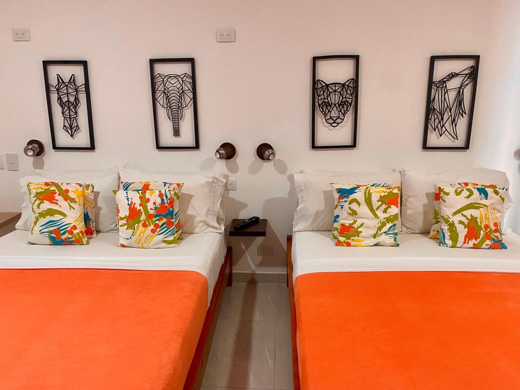 Makena La Boquilla Beach Hostel Cartagena Rum bild