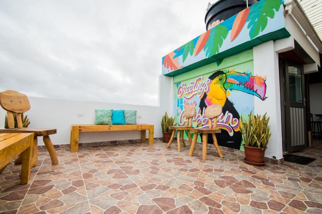 Makena La Boquilla Beach Hostel Cartagena Exteriör bild